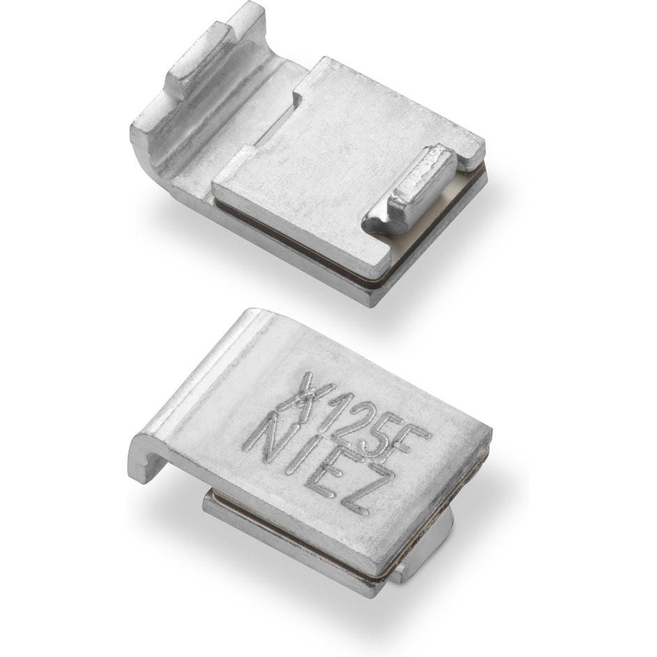 Littelfuse-RF1636-000 PTC, rückstellbare Sicherung PTC Resettable Fuse 1.04A(hold) 2.46A(trip) 16VDC 40A 1.1W 20s 0.57Ohm SMD Solder Pad 7.98 X 5.44 X 3mm T/R Automotive AEC-Q200
