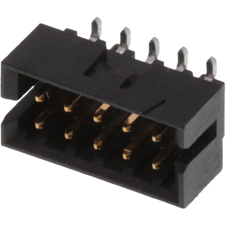 Molex-878321010 Cabezales del conector y receptáculos PCB Conn Shrouded Header (4 Sides) HDR 10 POS 2mm Solder ST Top Entry SMD Milli-Grid Tube