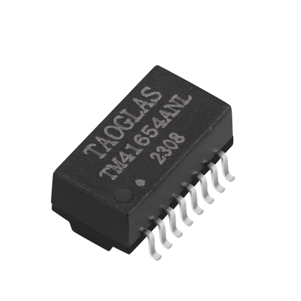 taoglas-TM41654ANL Telecom, Übertrager Telecom Transformer 1CT:1CT 16 Terminal Gull Wing SMD