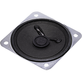 Same Sky (formerly CUI Devices)-CDS-575719-0258E Altoparlanti Speakers Neodymium Iron Boron 500Hz 0.5W 99dBA 8Ohm Square Solder Eyelet