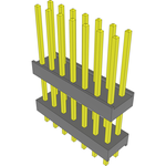 Conn Board Stacker HDR 14 POS 2.54mm Solder ST Top Entry Thru-Hole Bulk