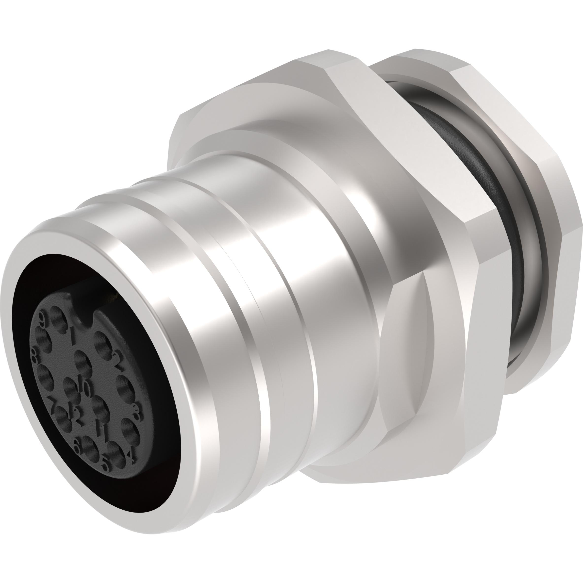 Molex-1200845092 Connecteur circulaire Conn Circular SKT 12 POS Solder ST Thru-Hole 12 Terminal 1 Port Ultra-Lock®