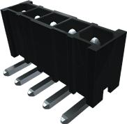 Samtec-IPBT-102-H1-T-D Cabezales del conector y receptáculos PCB Conn Wire to Board HDR 4Power POS 4.19mm Solder ST Top Entry Thru-Hole Power Mate® Layer