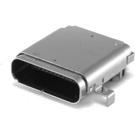 Pulse Electronics-E8124-010-01 Connector USB Conn USB 3.1 Type C RCP 24 POS Solder RA SMD/Thru-Hole 24 Terminal 1 Port