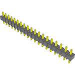 Conn Unshrouded Header HDR 19 POS 2.54mm Solder ST Top Entry Thru-Hole Bulk