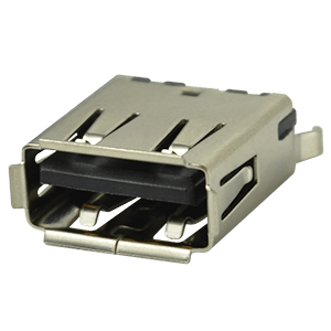 Same Sky (formerly CUI Devices)-UJ2-AV-4-TH Connector USB Conn USB 2.0 Type A RCP 4 POS 2mm/2.5mm Solder ST Thru-Hole 4 Terminal 1 Port