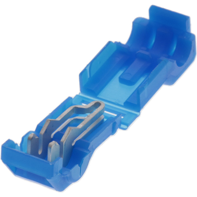 Molex-0192160010 Raccordement de terminaux Wire Tap 14-18AWG Copper Blue 19.18mm Tin Carton