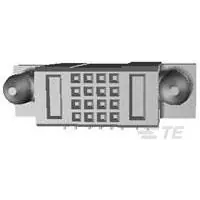 TE Connectivity-1-6450360-2 Steckverbinderleisten und Leiterplattenbuchsen Conn Board to Board RCP 18 POS 2.54mm Solder RA Side Entry Thru-Hole Tray