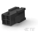 Conn Housing PL 4 POS 3mm Crimp ST Panel Mount Black Bag