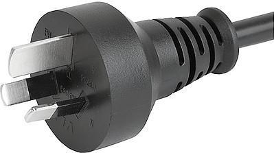 SCHURTER-6051.2050 Cable Assembly AC Power Cable Assembly 2m IEC 60320 C19 to AS3112 3 POS F-M 15AWG