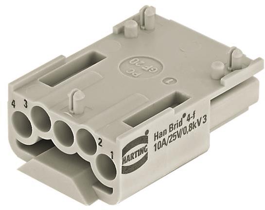 HARTING-09120043101 Raccordement rectangulaire Connector Heavy Duty Rectangular Insert module