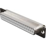 Conn D-Sub F 37 POS 1.4mm Solder RA Thru-Hole 37 Terminal 1 Port FCT Products Carton