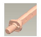 Amphenol Communications Solutions-10037910-102LF Steckverbinderzubehör Mechanical Guidance Modules, Backplane Connectors, 10.8mm Guide Pin-External Thread