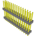 Conn Board Stacker HDR 30 POS 2.54mm Solder ST Top Entry Thru-Hole Bulk