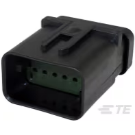 TE Connectivity-776438-4 分立接线罩连接器 Conn Housing RCP 12 POS 4.5mm Crimp ST Cable Mount Black Bag Automotive