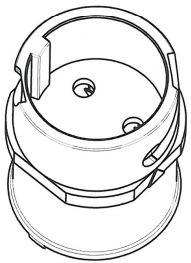 Amphenol-SJS830300 圆形连接器 Conn Circular PIN 3 POS Crimp ST Cable Mount 3 Terminal 1 Port