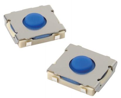 Omron-B3SE-1002 Tastschalter Switch Tactile N.O. SPST Round Button J-Lead 0.05A 12VDC 1.96N SMD
