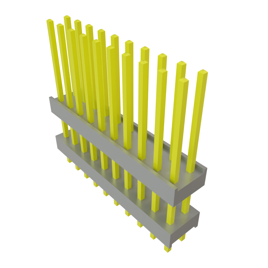 Samtec-DW-10-11-L-D-375 Steckverbinderleisten und Leiterplattenbuchsen Conn Board Stacker HDR 20 POS 2.54mm Solder ST Top Entry Thru-Hole Bulk