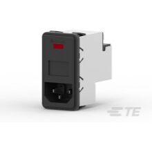 TE Connectivity-PS00XDS6B Power Entry Modules Power Entry Module EMI/RFI Filtered M 3 POS (115VAC/230)VACVAC 6A Switch ST 1 Port