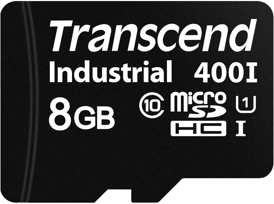 Transcend Information-TS8GUSD400I Tarjetas Flash Flash Card 8G-byte 3.3V MicroSDHC Card Bulk