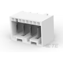 TE Connectivity-1971845-4 Connector Headers and PCB Receptacles Conn Shrouded Header (4 Sides) HDR 4 POS 5mm Solder ST Thru-Hole Box