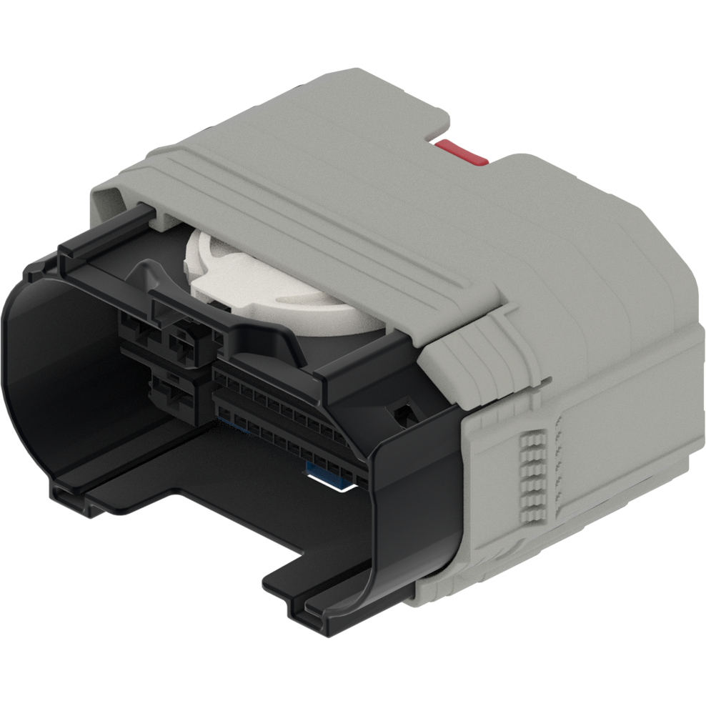 Delphi-35016652 Einzeladersteckverbinder, Gehäuse 55 Way Female Sealed Connector Black