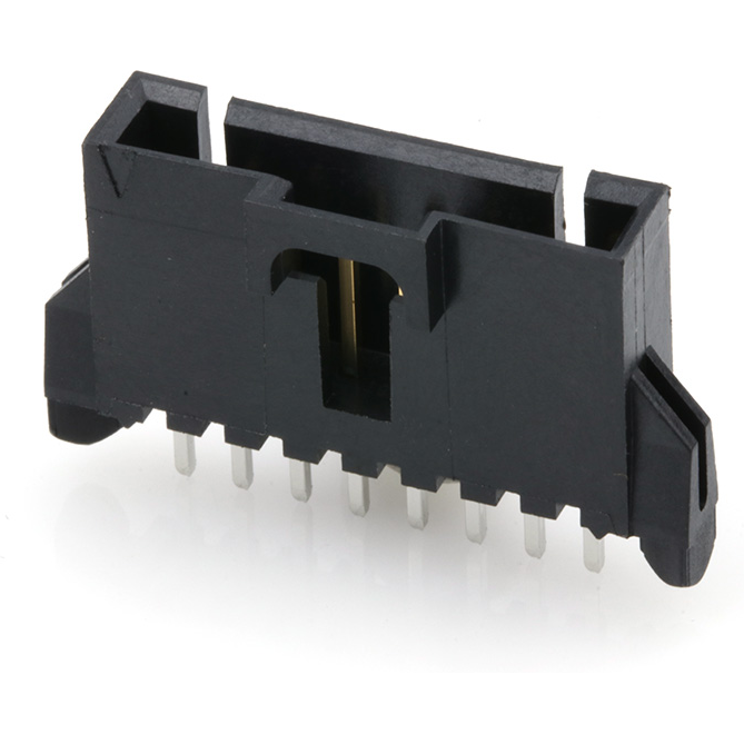 Molex-70545-0042 Piastre connettori e prese PCB Conn Shrouded Header (4 Sides) HDR 8 POS 2.54mm Solder ST Top Entry Thru-Hole SL Tube