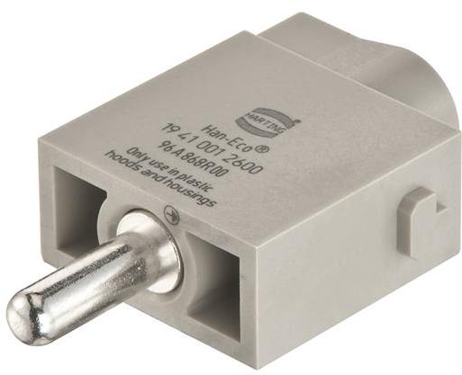 HARTING Technology Group-19410012600 Connector Rectangular Conn Rectangular M 1 POS Screw ST Cable Mount