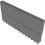 Conn Elevated Socket SKT 14 POS 2.54mm Solder ST Top Entry Thru-Hole Tube