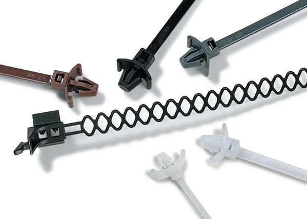 HellermannTyton-111-85560 Kabelbinder Cable Ties, Cable Tie Polyamide 6/6 Black 16mm 80N