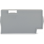 WAGO Kontakttechnik GmbH-2002-1393 Steckverbinderzubehör Connector Accessories End and Intermediate Plate Straight Polyamide 6/6 Gray Box