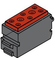 Amphenol-00175550302 Connector Other GROUNDING MODULES with INDIVIDUAL MOUNTING BRACKETS
