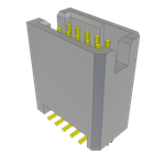 Conn Shrouded Header (4 Sides) HDR 10 POS 1.27mm Solder ST Top Entry SMD TIGER EYE™ Tube