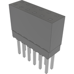 Conn Elevated Socket SKT 12 POS 2.54mm Solder ST Top Entry Thru-Hole Bulk
