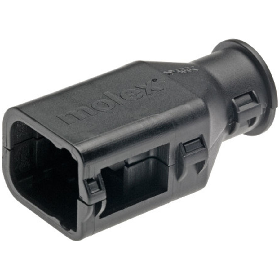 Molex-34950-0821 Schrumpfbalgenadapter Backshell 180° Nylon MX150