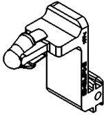 Delphi-12052282 null Cable Management, Clip Polypropylene Black Snap In