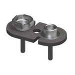 Keystone Electronics-967 Batteriekontakte, Klemmen und Halter 9 Volt Snap On Contact PCB Pins