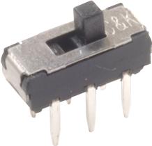 C&K-JS202011JAQN Switch Slide Switch Slide ON ON DPDT Side Slide 0.3A 6VDC J-Lead SMD T/R