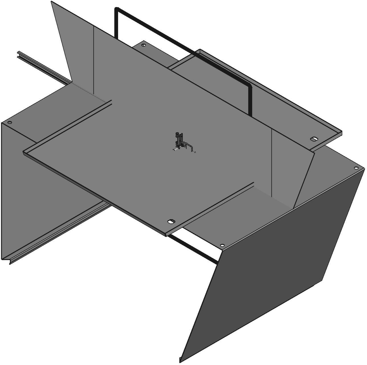 Hammond Manufacturing-ST302420LG Kästen, Gehäuse und Gestelle Light Gray Steel Wall Mount Type 4 Enclosure