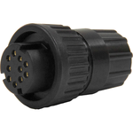 Conn Circular SKT 10 POS Solder Cup ST Cable Mount 10 Terminal 1 Port Bulk