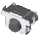 Panasonic-EVQ-P4KB3Q Tastschalter Switch Tactile N.O. SPST Round Button J-Lead 0.02A 15VDC 3.5N SMD T/R