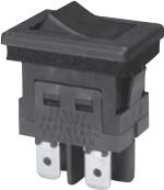 NIDEC Copal Electronics-SLE10K2-Z Switch Rocker Miniature Power Rocker Switches