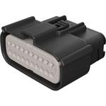 Conn Housing RCP 20Power POS 3.5mm Crimp ST Cable Mount Dark Gray Carton