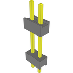 Conn Board Stacker HDR 2 POS 2.54mm Solder ST Top Entry Thru-Hole Bulk