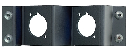 Neutrik Group-NZPFD-2 连接器配件 2Plate Can Be Loaded With Two Optical Con Duo Or Quad Chassis Connectors