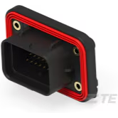 TE Connectivity-2384723-1 Connector Headers and PCB Receptacles PCB Mount Receptacle, Right Angle, Cable-to-Board