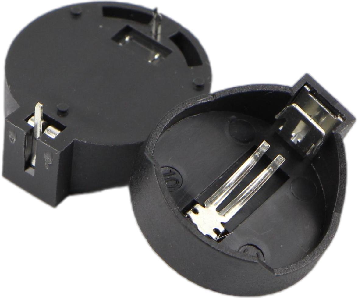 ADAM TECH-BH-25F-1 电池触点、电池夹和电池盒 Through Hole Battery Holder