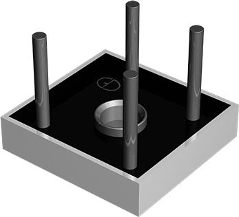 Good-Ark Semiconductor-KBPC1010W Bridge Rectifiers Rectifier Bridge Diode Single 1KV 10A 4-Pin Case KBPC-W