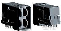 TE Connectivity-2169802-1 Steckverbinder, Mutterplatine Conn Backplane M 4Power POS Press Fit RA Thru-Hole Box/Tray