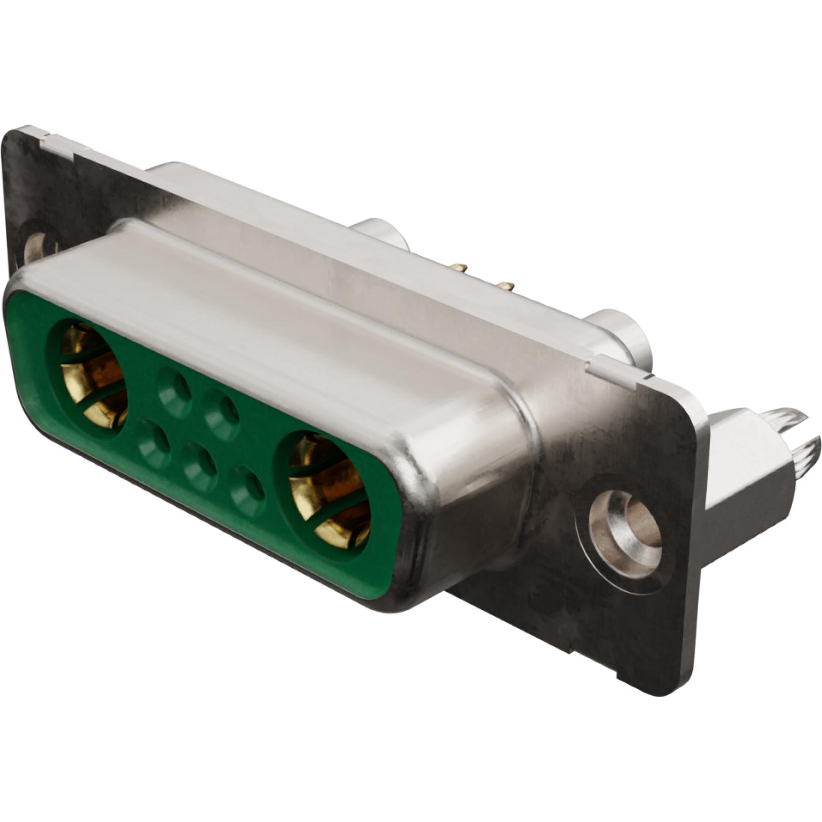 Molex-1731071278 Raccordement D ultra-miniaturisé Conn Combo D-Sub F 2Power/5Signal POS 1.37mm/13.72mm Solder ST Thru-Hole 7 Terminal 1 Port FCT Products Carton